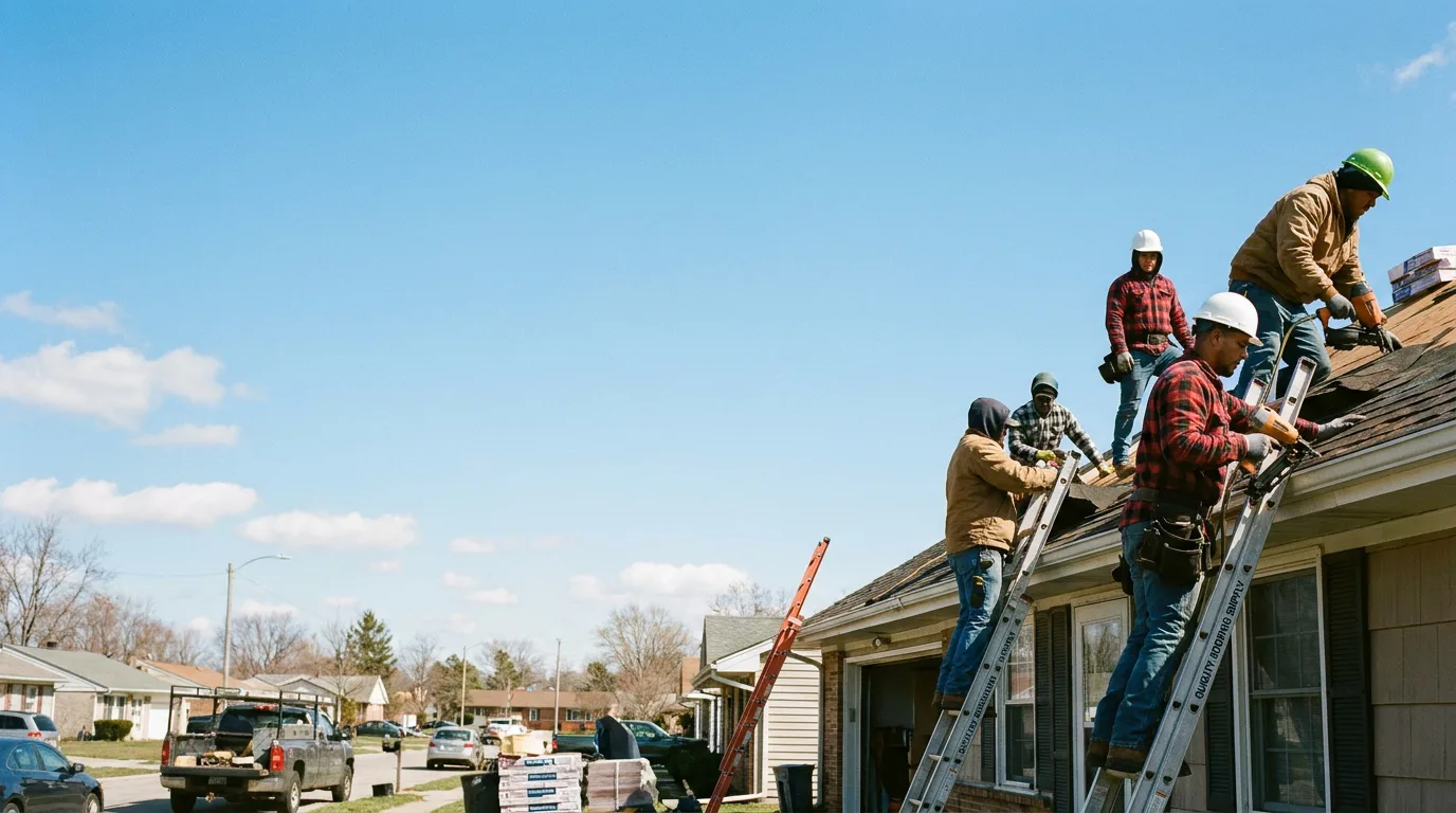 Roofing in Kewaskum, WI near me